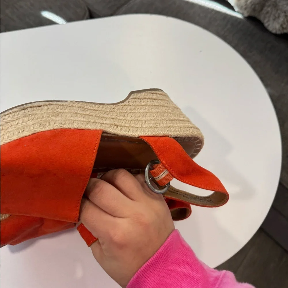 BUNDLE 2 ITEMS FOR $8✨  Universal Thread Women's Orange Espadrille Sandals
